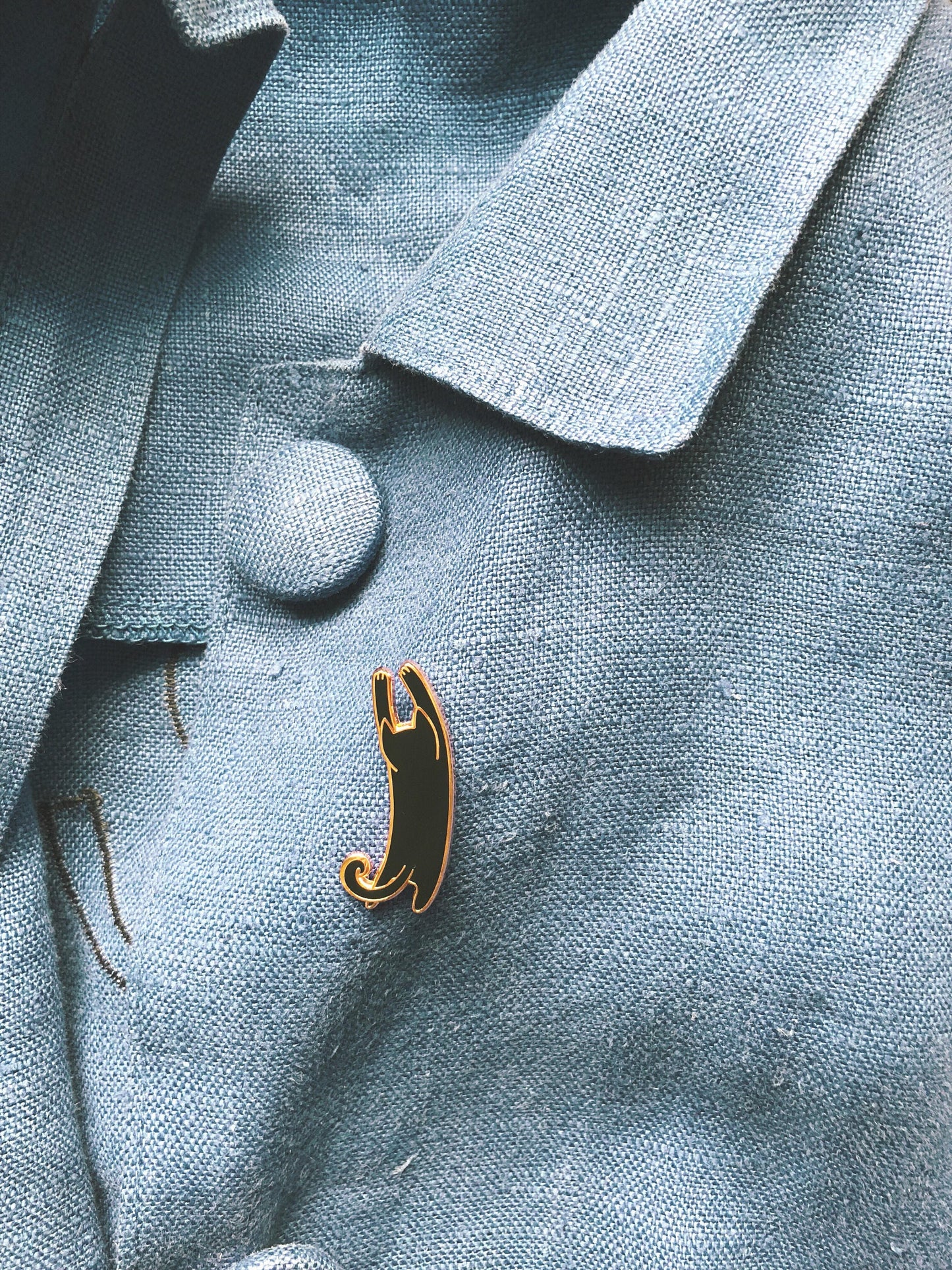 The BFF cat pin set by Bunny Dee