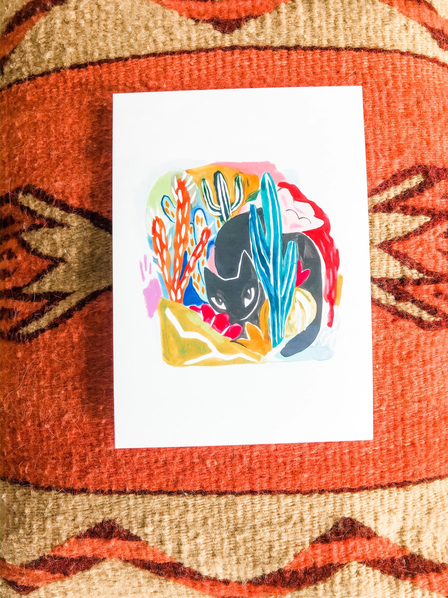 Desert child 5x7 mini print