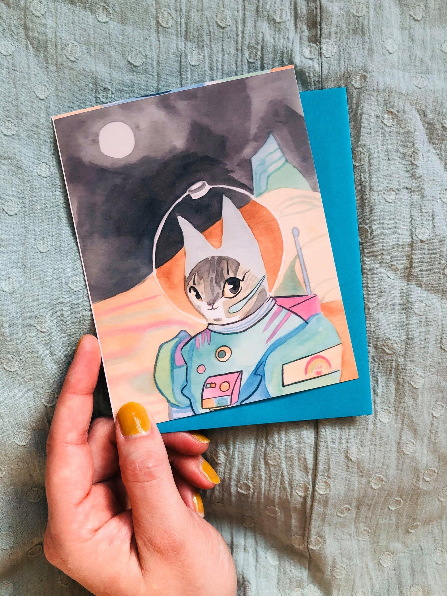 nature cats greeting cards