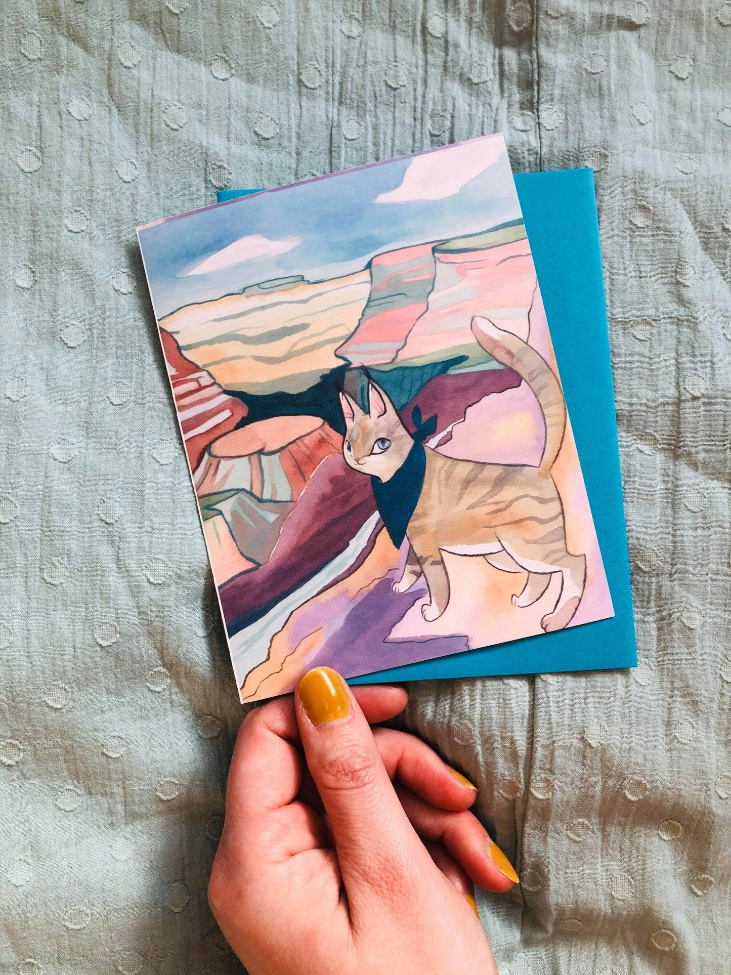 nature cats greeting cards