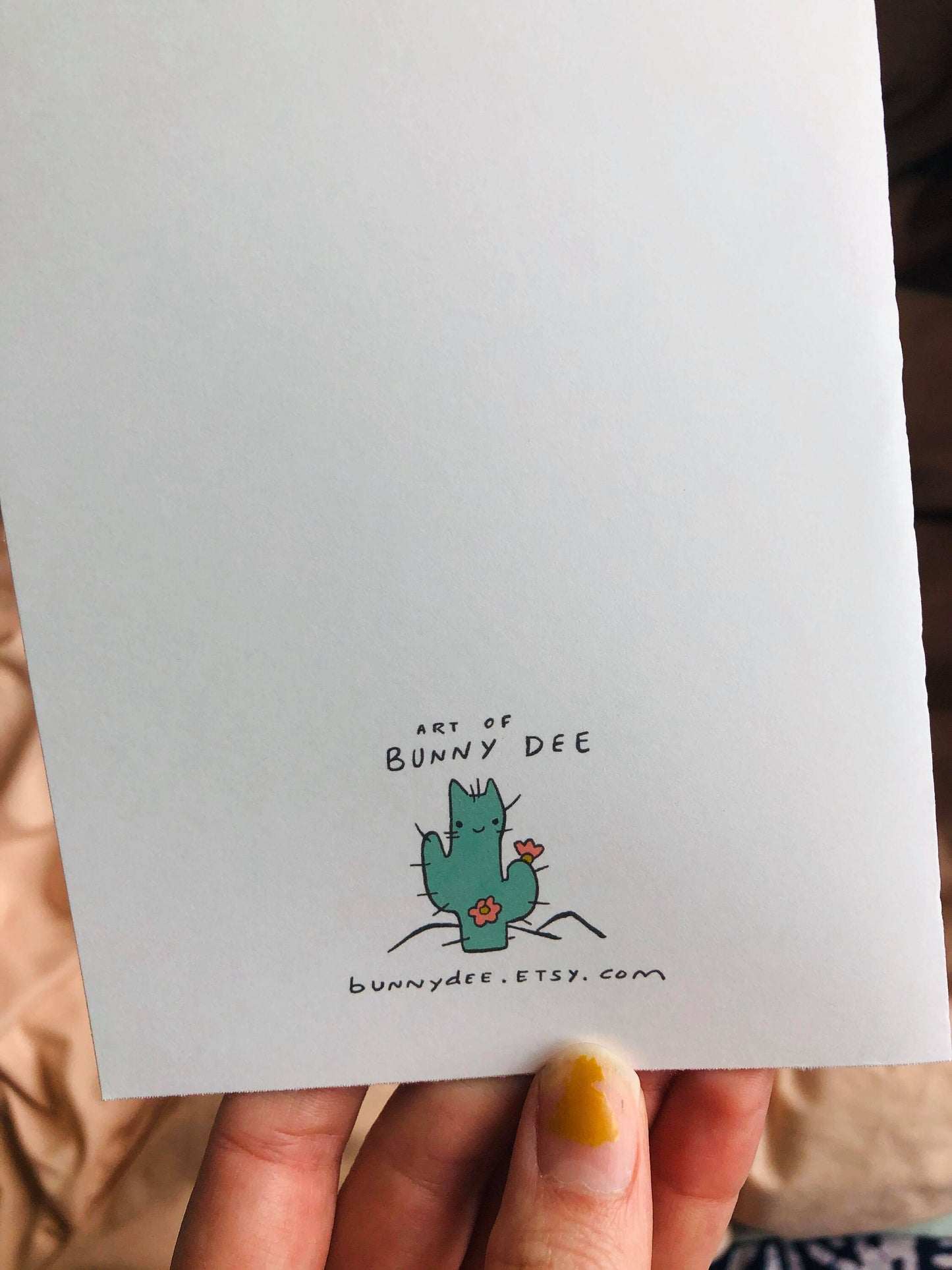 You are purrrrfect blank greeting card