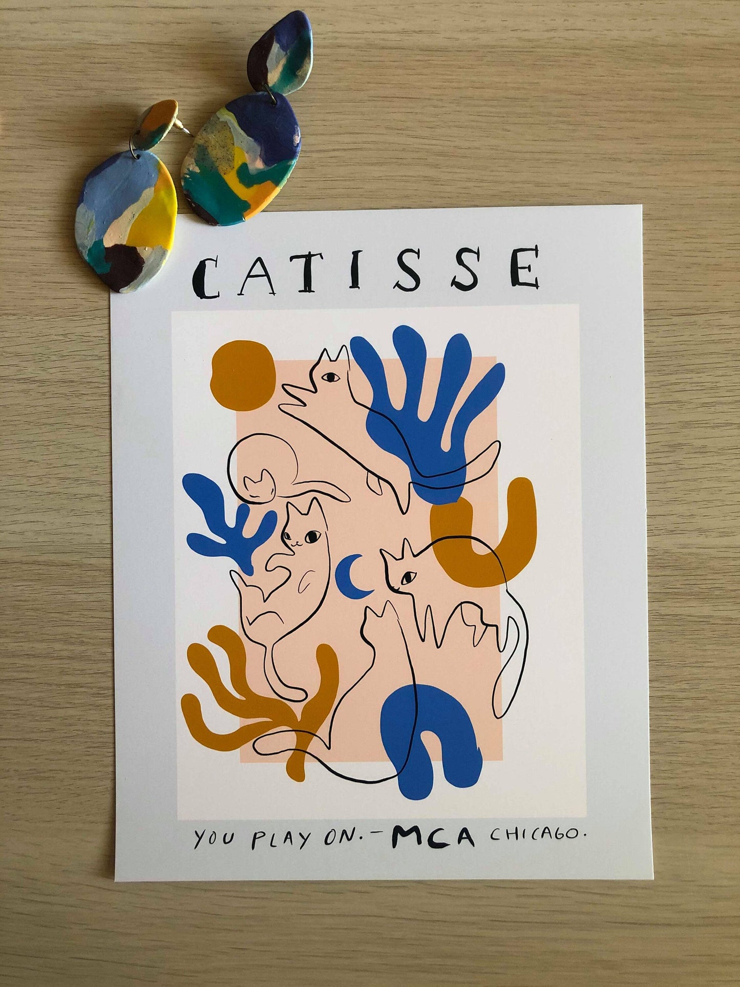 The Catisse 8x10 matte print series