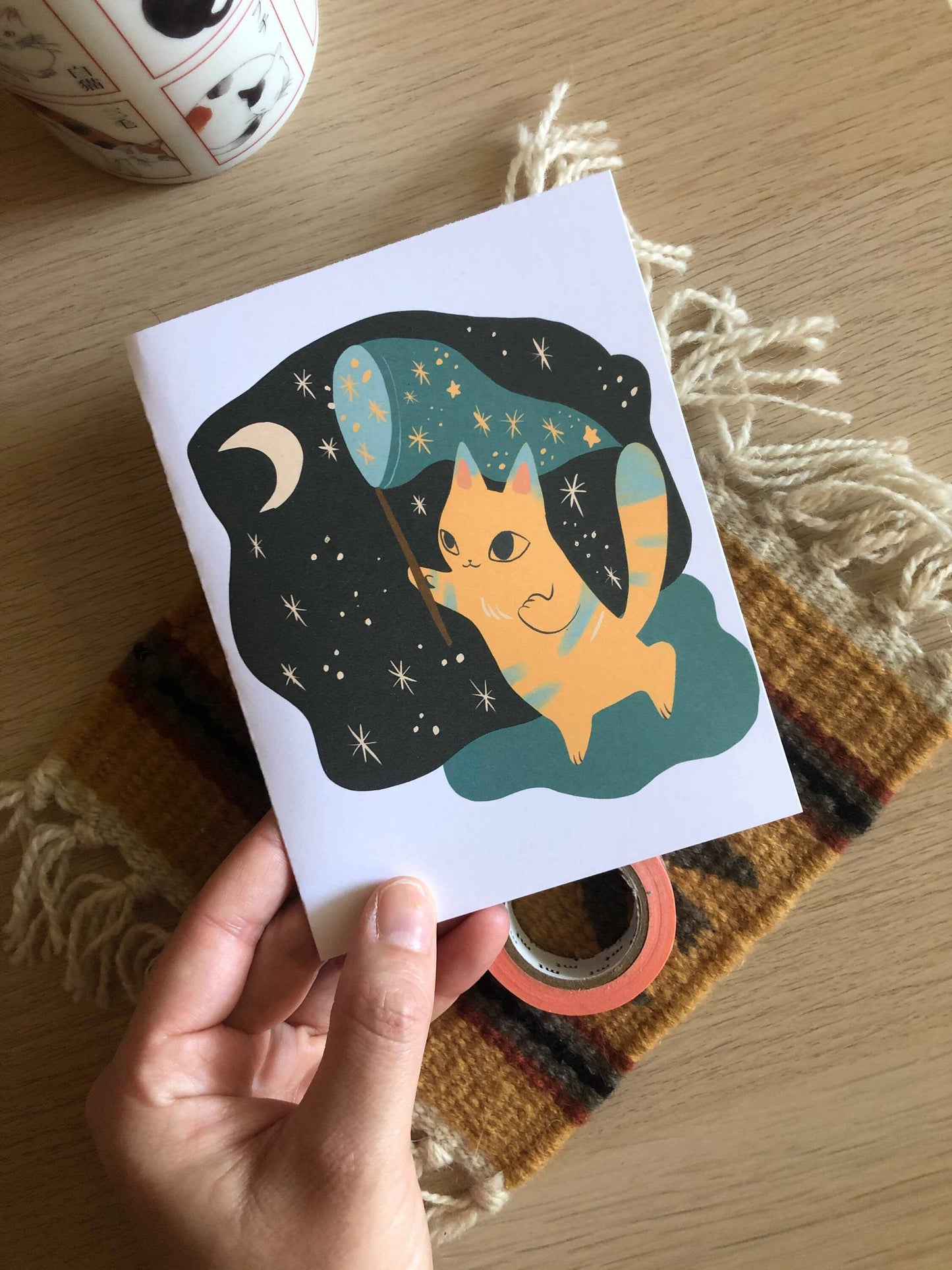 cats and creatures greeting card series