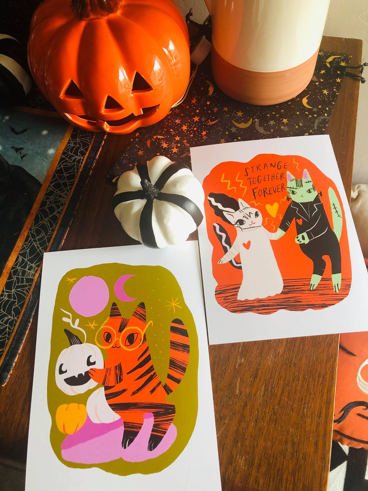 Th Spooky prints 5x7 halloween themed prints