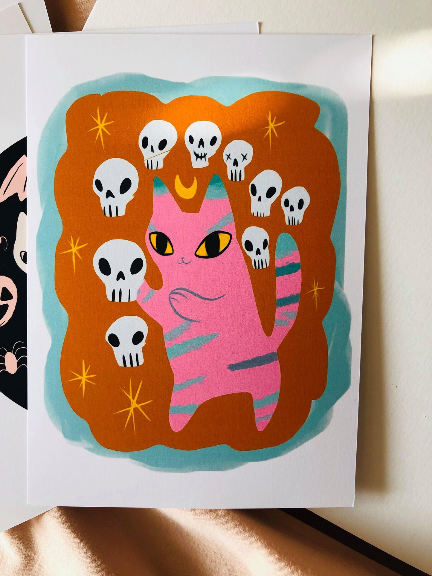 october drawing prompt mini prints