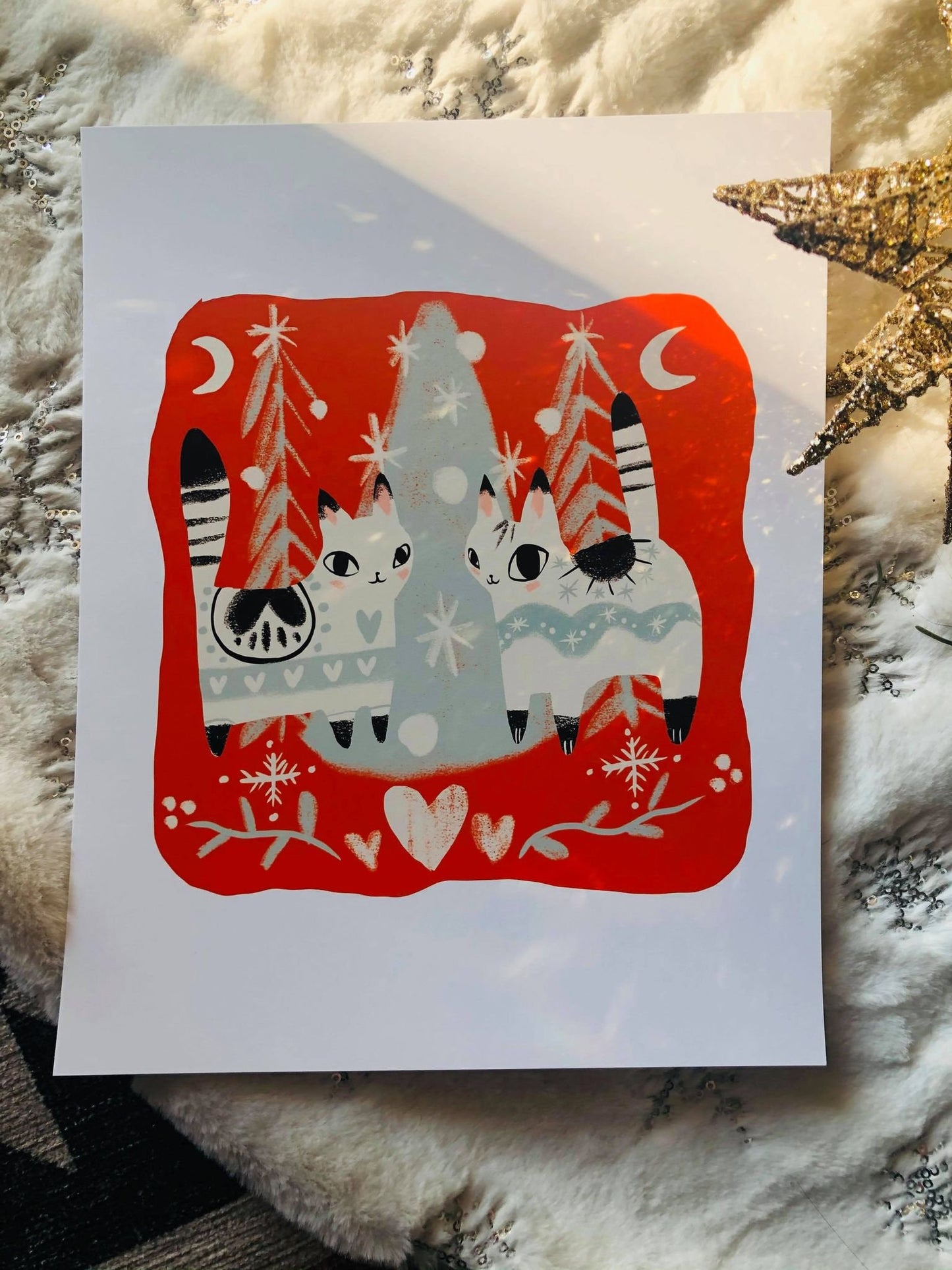 the bunny dee holiday 8x10 print series 2020