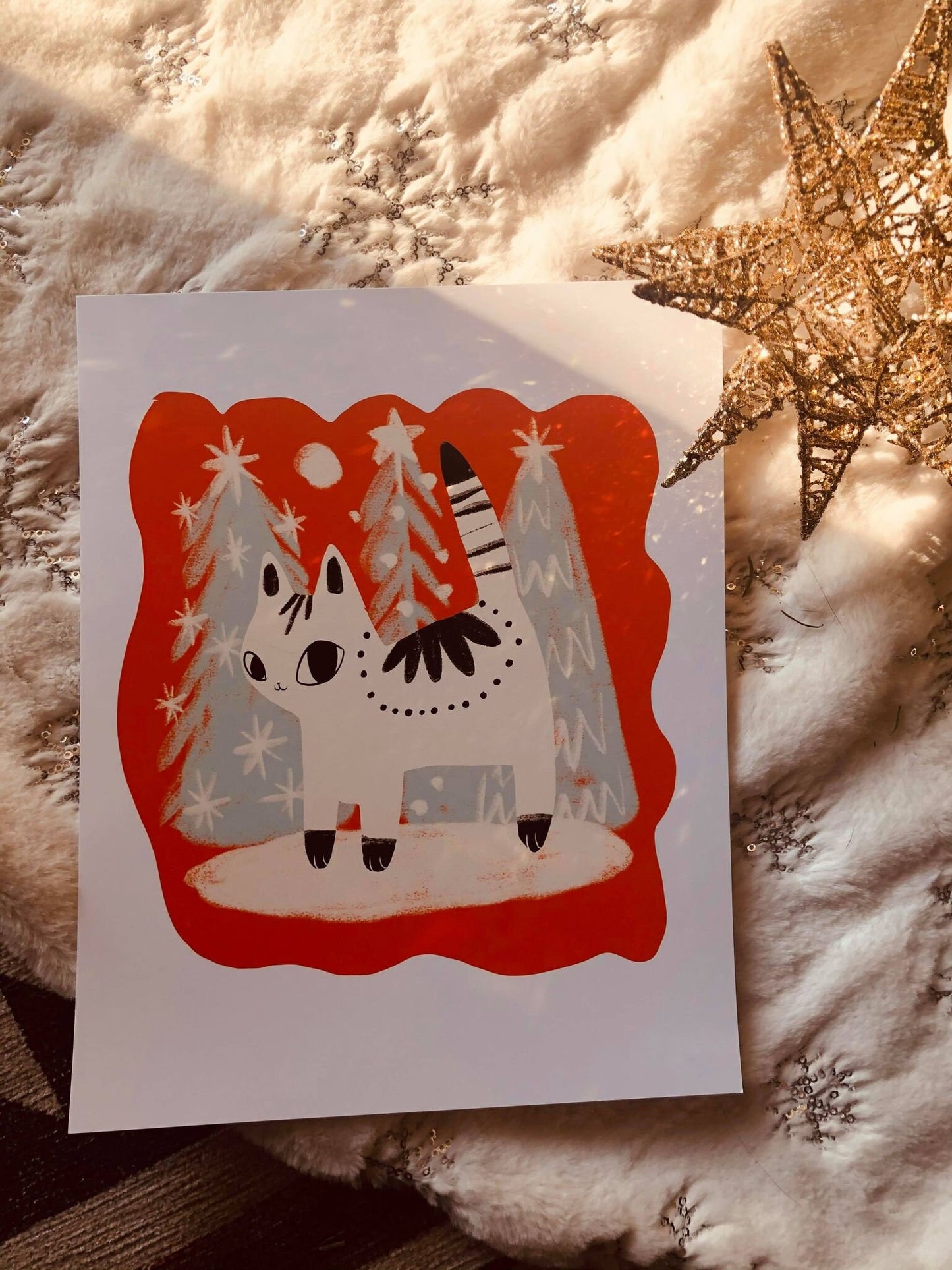 the bunny dee holiday 8x10 print series 2020