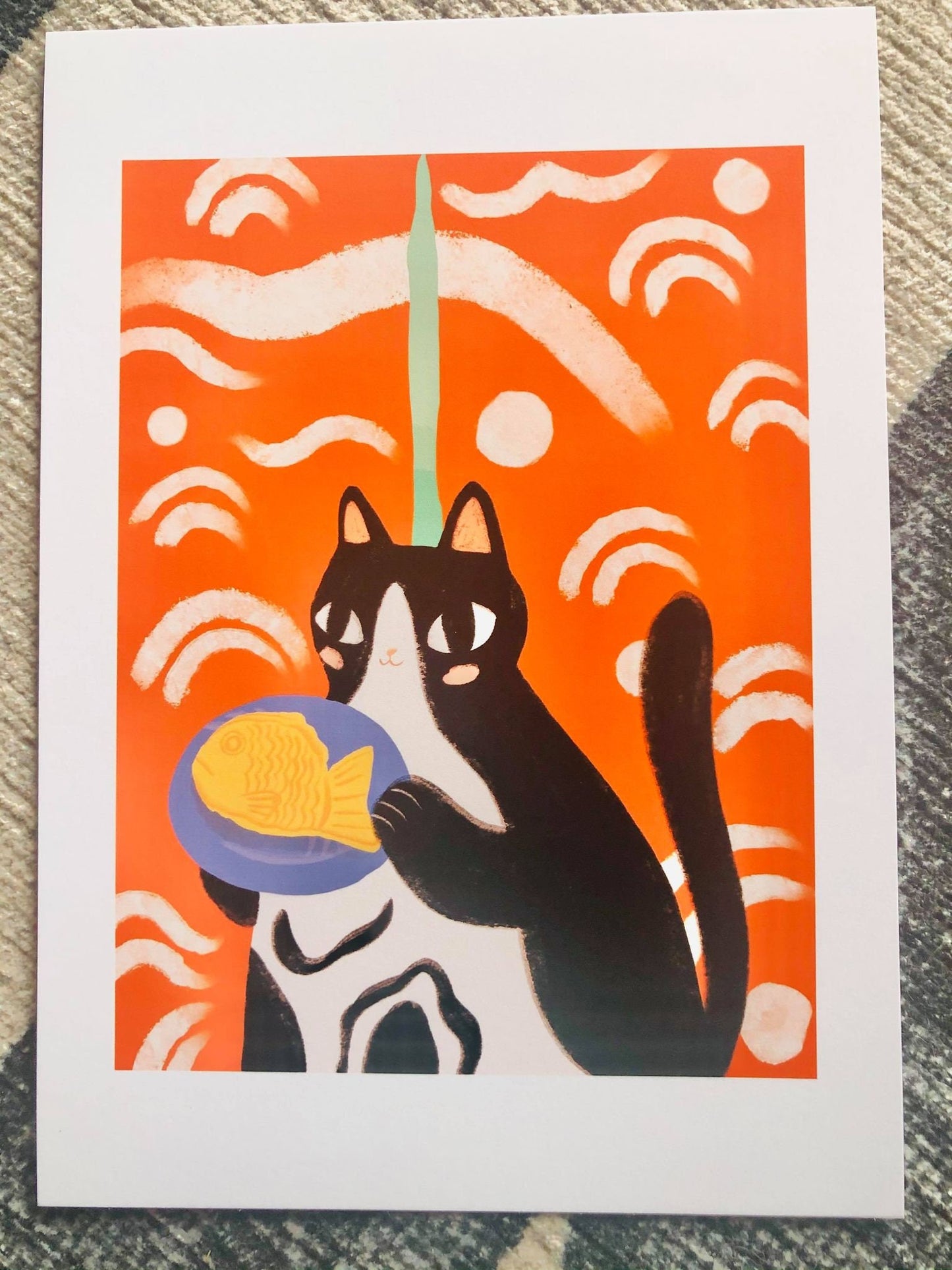the march shop update cat mini print 5x7 series