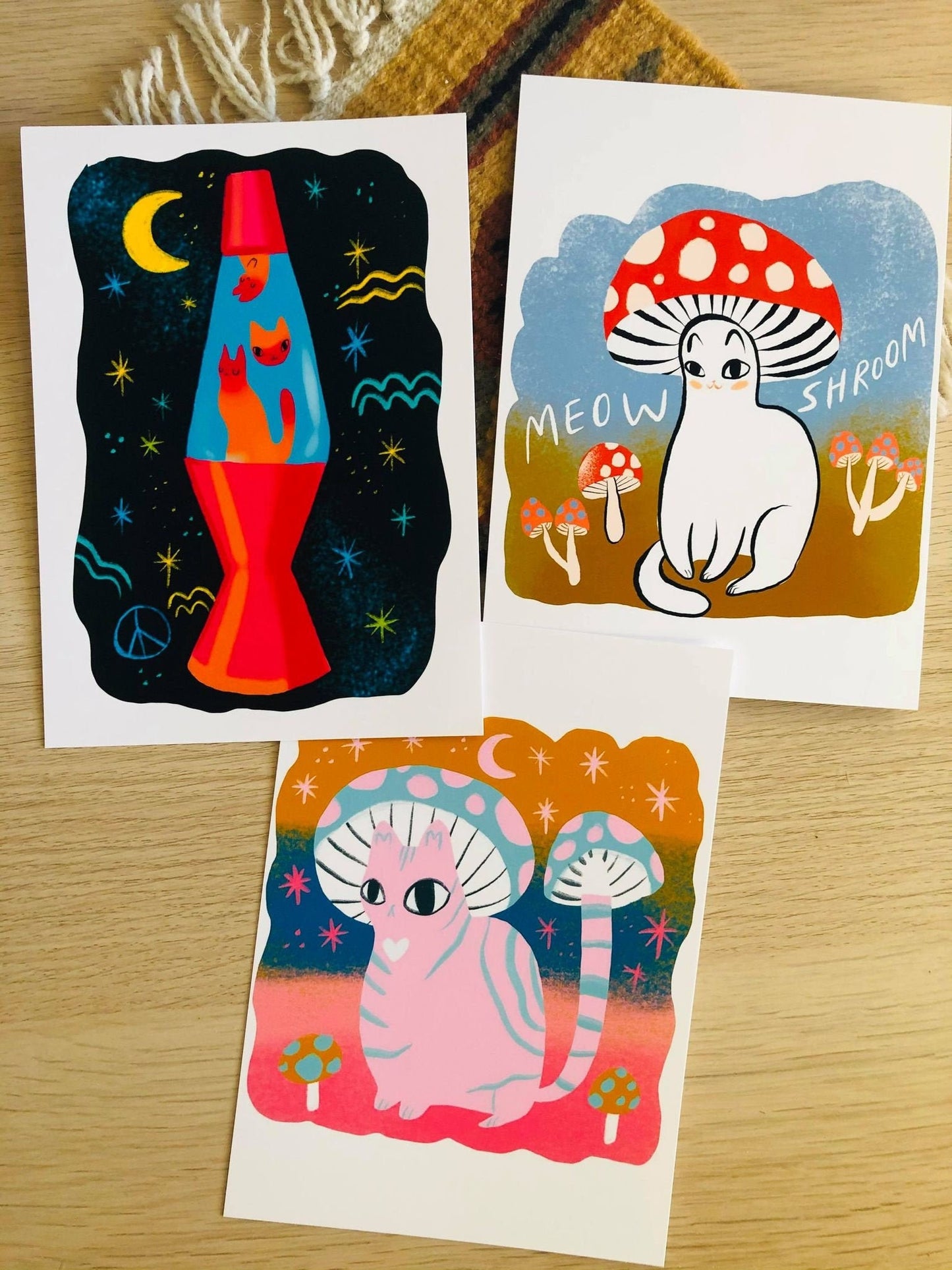 The magical cats 5x7 mini prints