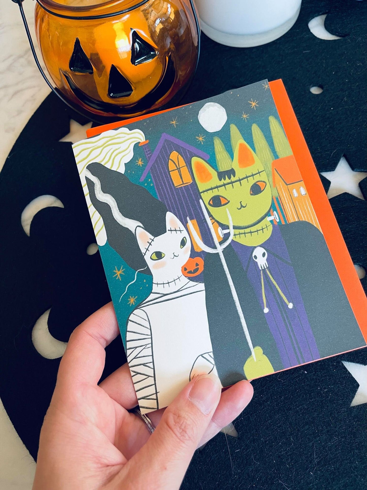 the halloween card 2021 series