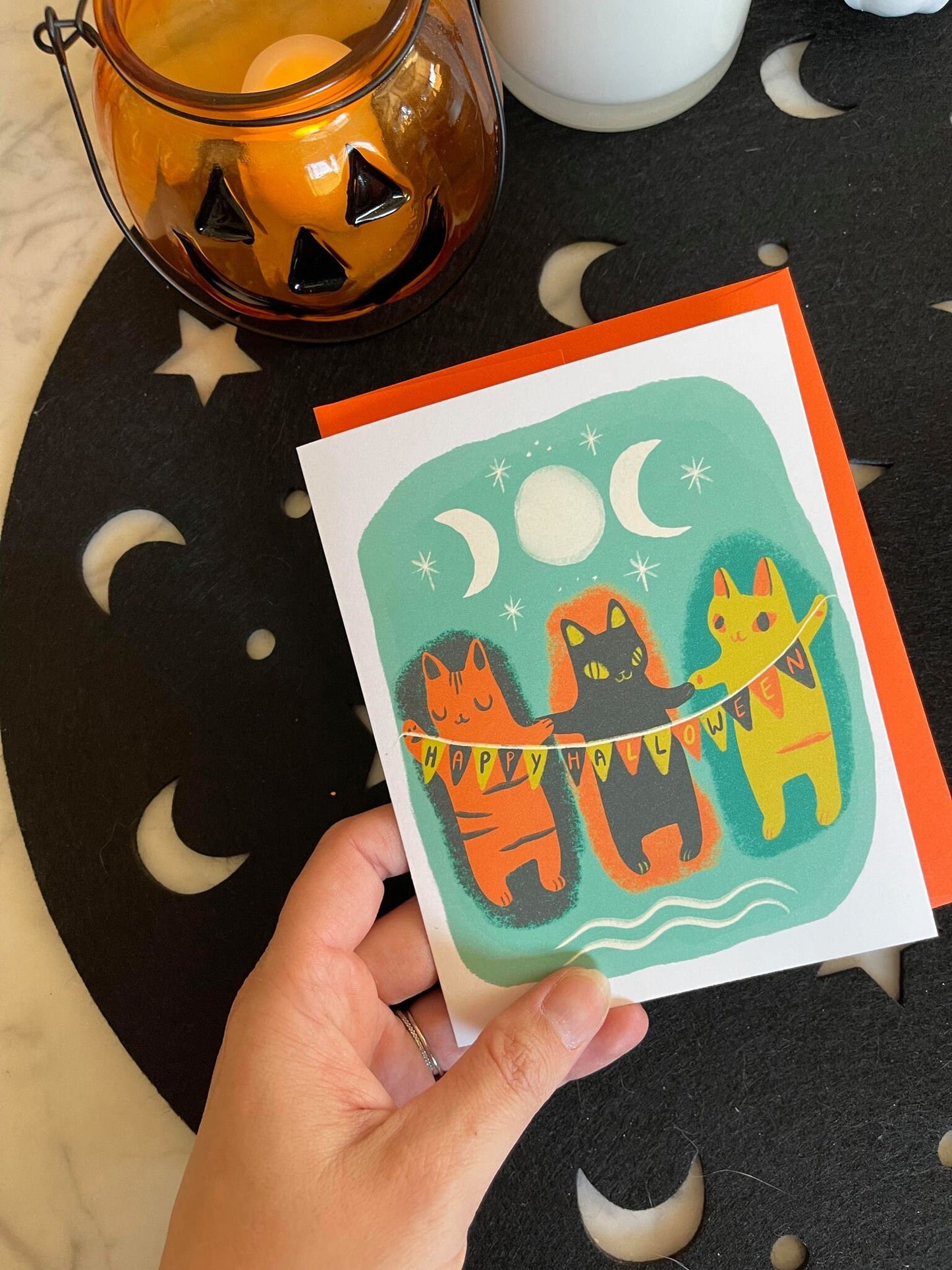 the halloween card 2021 series