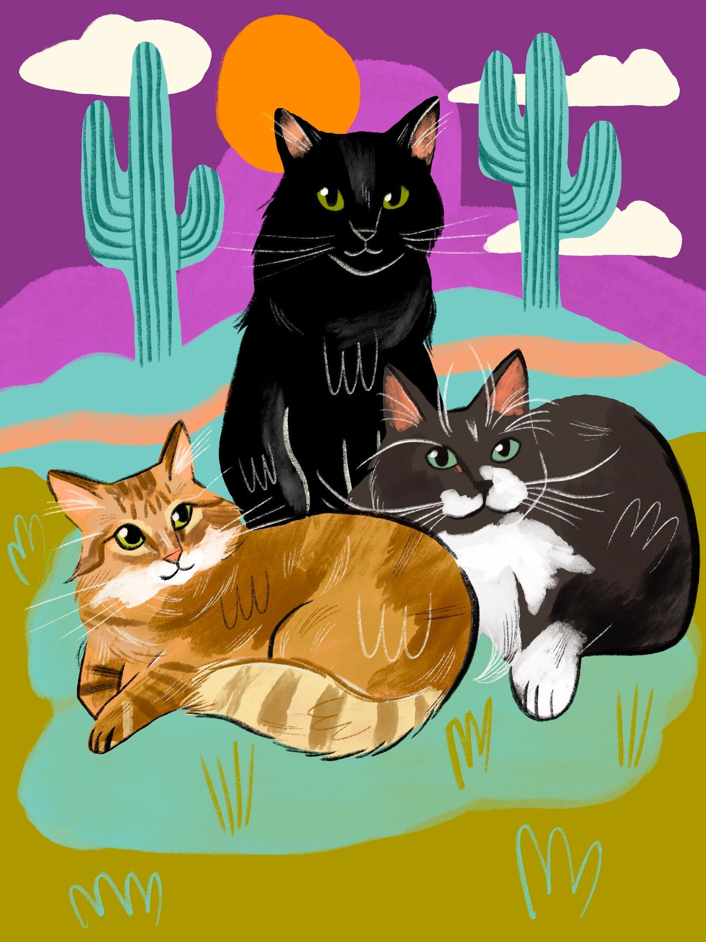 Custom pet portraits limited slots