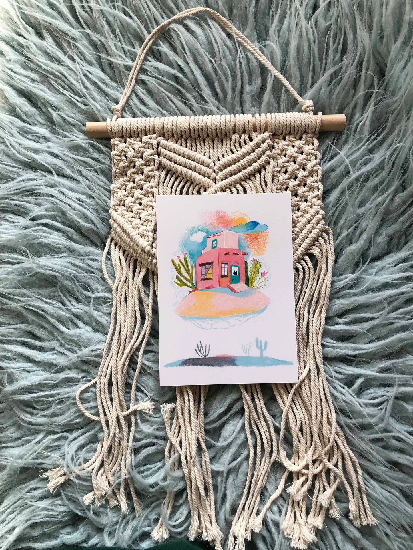 The tiny house mini print series and mug love