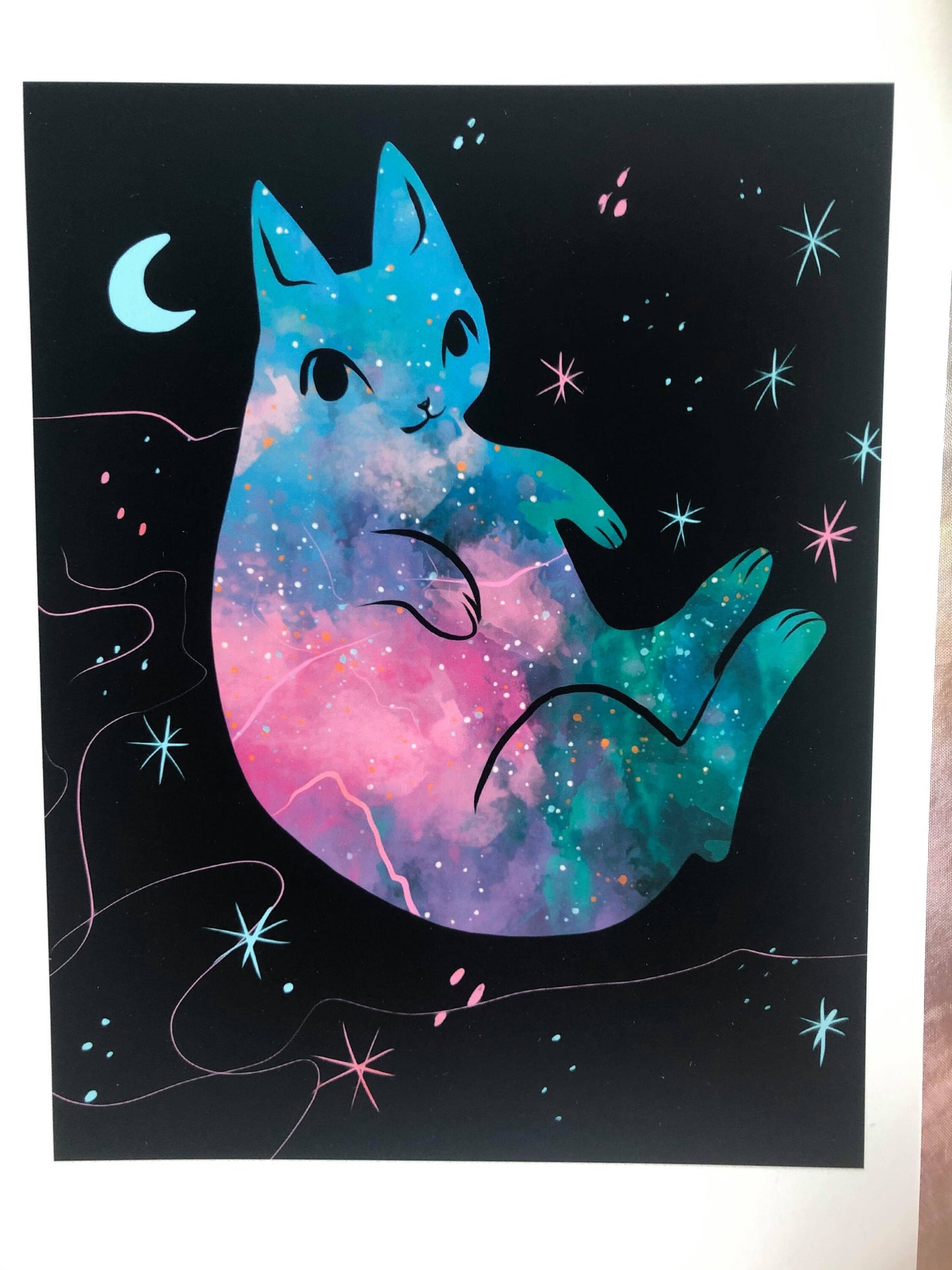 The Nebula Cats mini print series