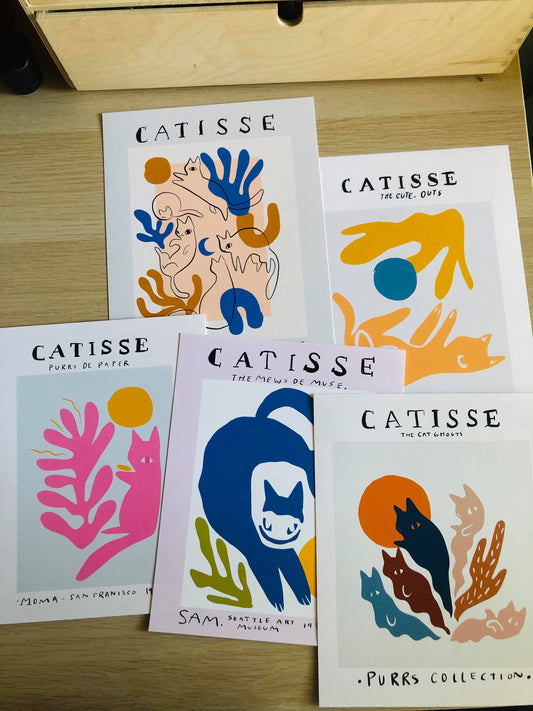 The Catisse 8x10 matte print series